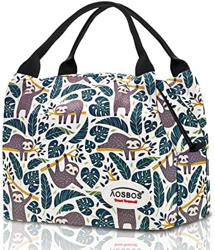 Aosbos Mini K Hltasche Klein Lunchtasche Damen Lunch Bag Isoliertasche