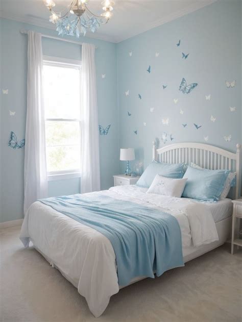 Fluttering Dreams: Mesmerizing Light Blue Butterfly Bedroom Inspiration ...