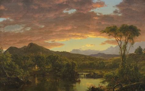 Frederic Edwin Church A Country Home 1854 Artsy