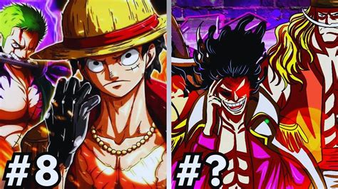 AS 10 TRIPULAÇÕES MAIS FORTES EM ONE PIECE NÍVEIS DE PODER E