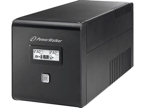 POWERWALKER VI 1000 LCD | 600W, Line Interaktive USV | MediaMarkt