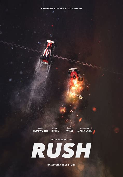 Rush Alternative Movie Poster On Pantone Canvas Gallery