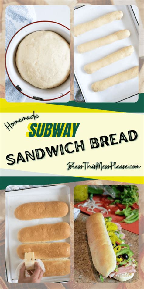 Homemade Subway Bread Recipe