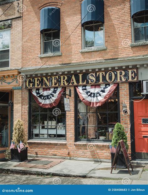 Cold Spring General Store, Cold Spring, New York Editorial Stock Photo