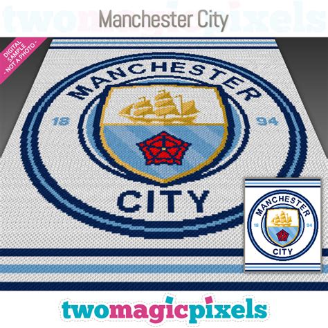 Manchester City C2c Graph Sc Graph Cross Stitch Graph By Two Magic Pixels