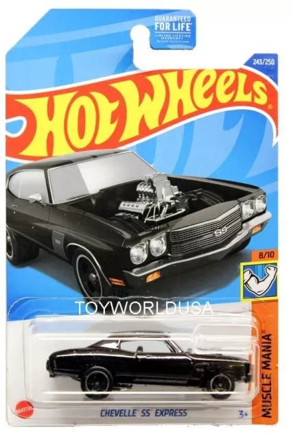 HOT WHEELS 2022 Chevelle SS Express 243 250 HW Muscle Mania 8 10 HCV18 NEW EUR 4 00