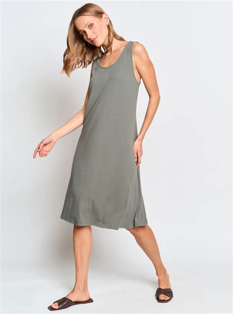 Ripley Vestido Corto Rib Aziz Para Mujer