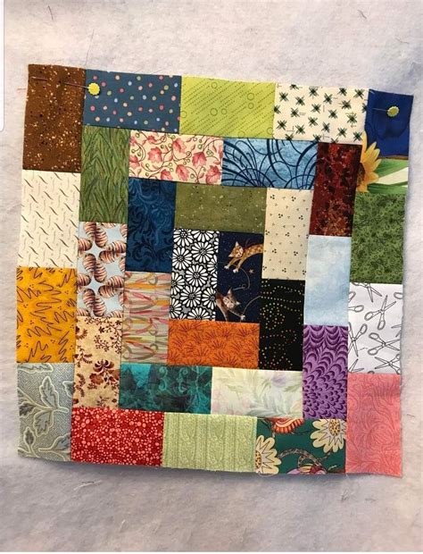 Potato Chip Block Patchwork Quilting Designs Patchwork Quilt