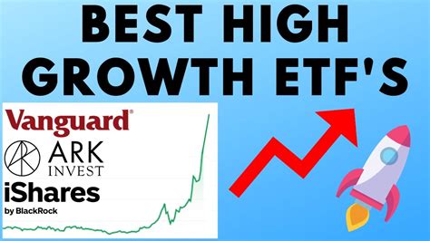 Top 5 High Growth Etfs Best Etfs To Buy Now 2020 Youtube