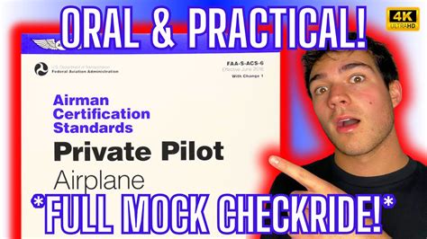 My Private Pilot Mock Checkride Full Guide Youtube