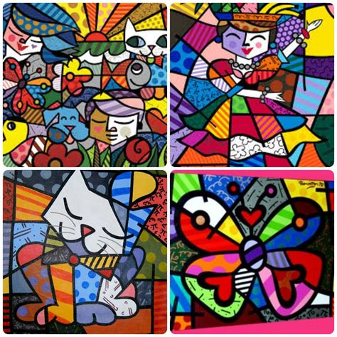 Obras De Romero Britto Obras De Romero Britto Romero Britto Arte Pop