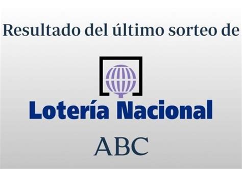 Comprobar el resultado de la Lotería Nacional de hoy sábado 22 de