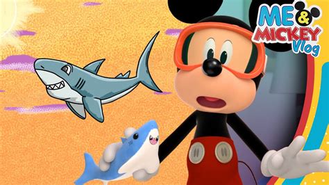 Mickey Mouse Reads A Shark Story Me Mickey Vlog