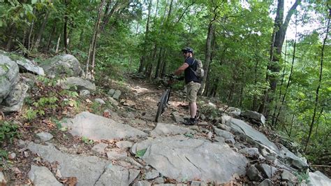 Monte Sano Land Trust Mountain Biking Bluffline Trail Youtube