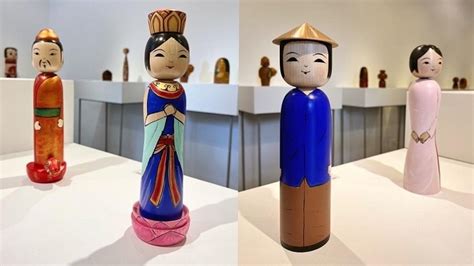 Exhibition introduces art of Japanese wooden dolls | https ...