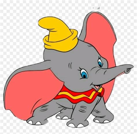 Cartoon Characters Dumbo, HD Png Download - 1024x963(#6845) - PngFind