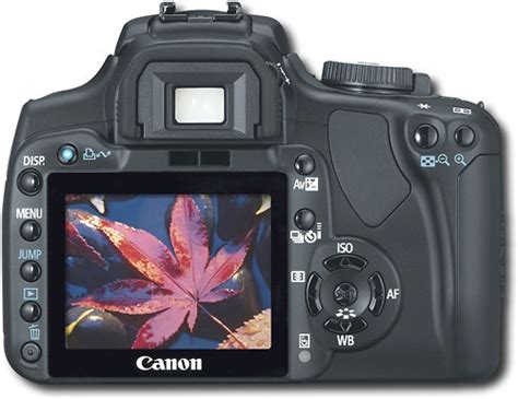 Best Buy Canon EOS Digital Rebel XTi 10 1MP Digital SLR Camera Black