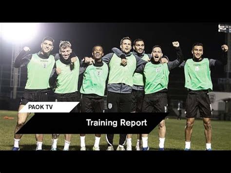 Δίτερμα με πάρτι στο φινάλε PAOK TV YouTube