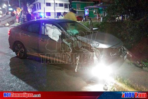 Hoy Tamaulipas Ebrio Choca Huye Y Provoca Volcadura En Madero