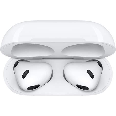 Apple Airpods E G N Ration Avec Bo Tier De Charge Lightning Blanc