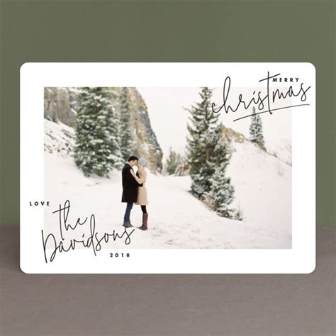 Top Newly Engaged Newlywed Christmas Card Ideas Emmaline Bride