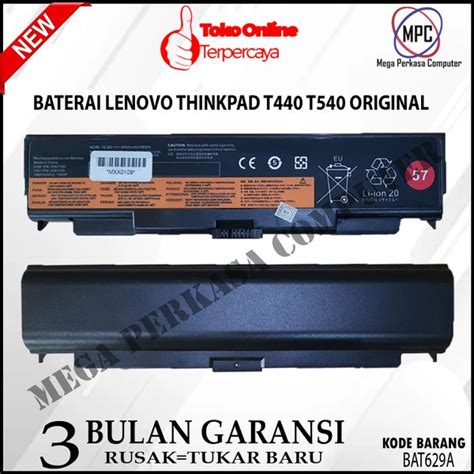 Jual BATERAI BATERE LAPTOP LENOVO THINKPAD T440 ORIGINAL Di Lapak Mega