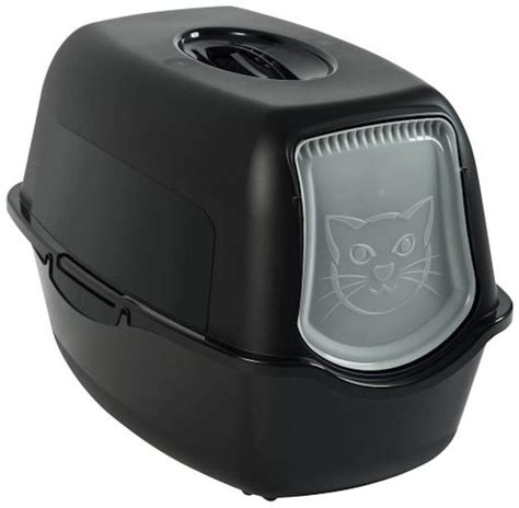 Maison De Toilette Pour Chat Rotho Mypet Noir Livraison Rapide