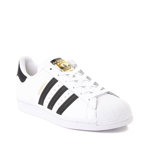 Womens Adidas Superstar Athletic Shoe White Black Journeys