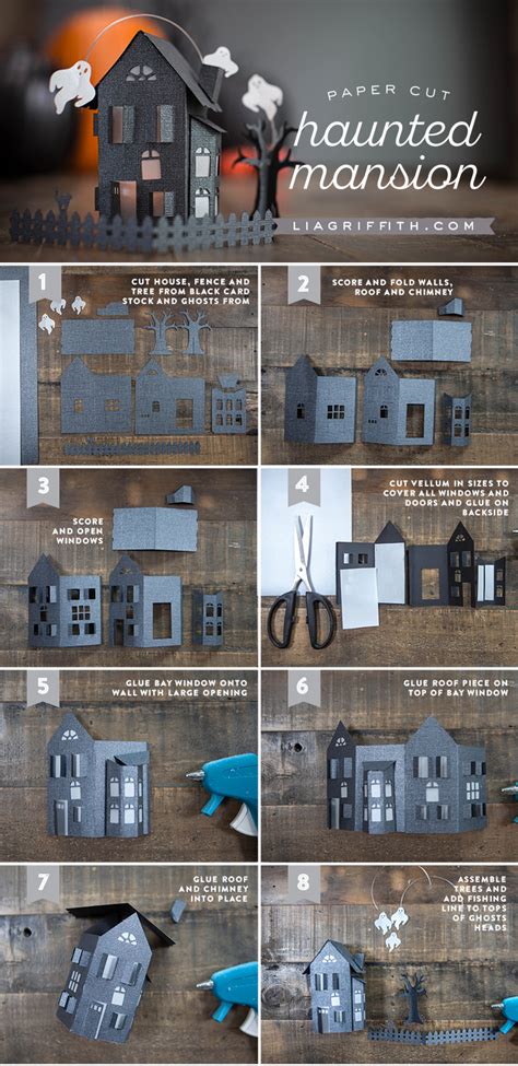 Haunted House Papercraft