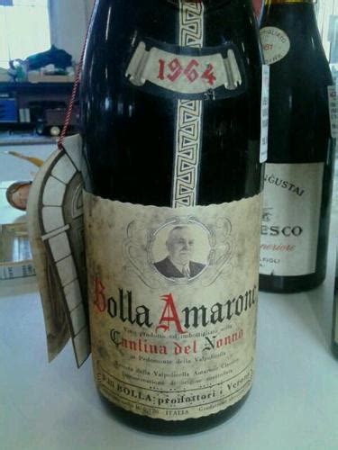 1964 Bolla Cantina Del Nonno Amarone Recioto Della Valpolicella