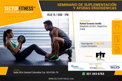 Seminario de Suplementación y Ayudas Ergogénicas