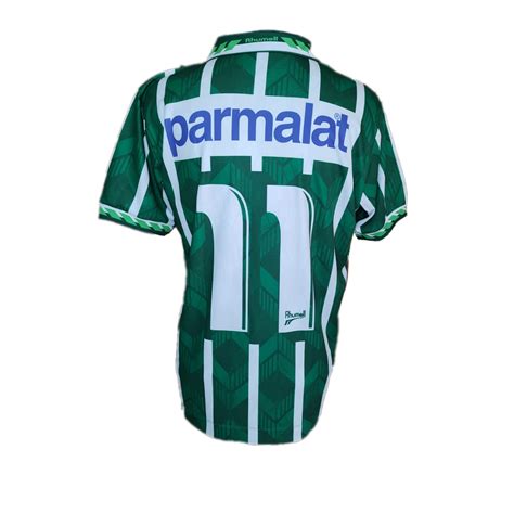 Camisa Retr Palmeiras Parmalat Fut Retro