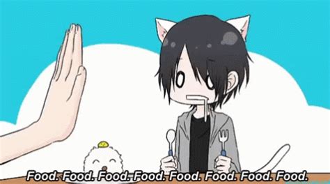 Food Hungry GIF - Food Hungry Cat - Discover & Share GIFs