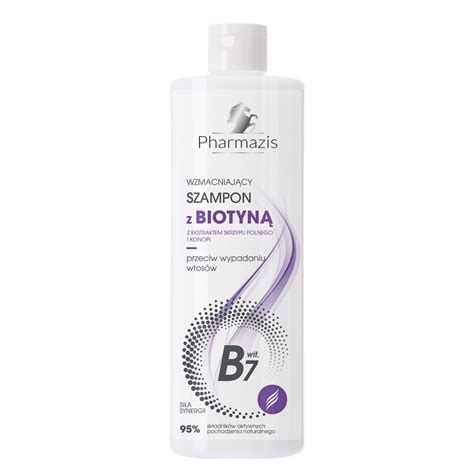 Szampon z Biotyną ekstraktem skrzypu polnego i konopi 400 ml