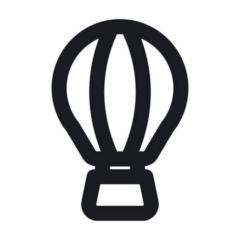 Hot Air Balloon Icon Png