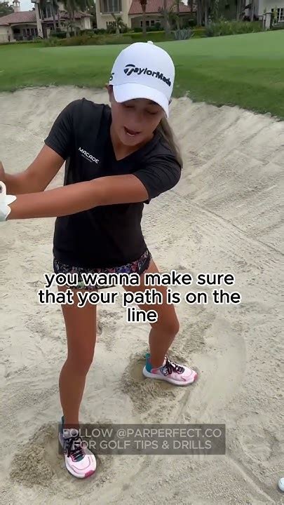 Gabby Golf Girl Gives Great Advice On How To Hit Bunker Shots Youtube