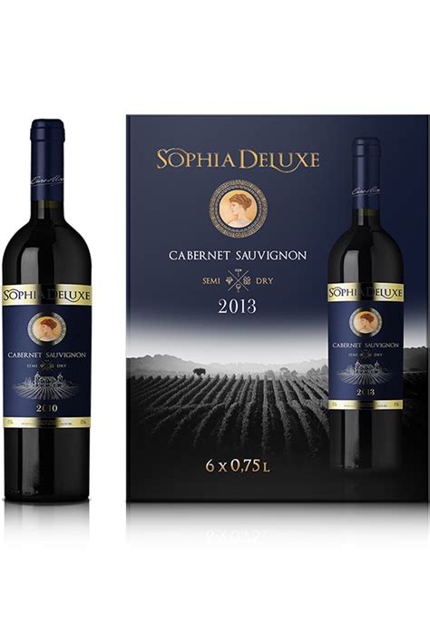 Sofia de Lux Cabernet Sauvignon + box 0.75 L — Euroalco Official Site