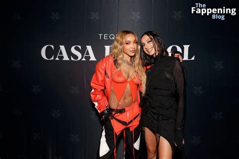 Tinashe Flashes Her Nude Tits At The NYFW Party 12 Photos TheFappening