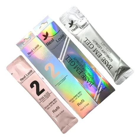 Kit Gel Real Love Pink Nude Refil E Gel Base Refil MercadoLivre