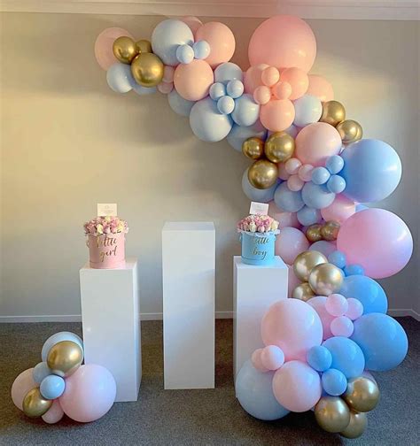 Roze Blauw Arch Garland Ballon Kit Ster Maan Folie Grandado