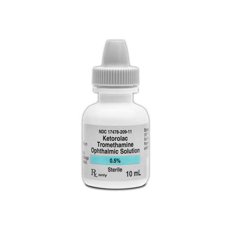 Ketorolac Drops 0 5 10ml Nonsteroidal Anti Inflammatory Agent