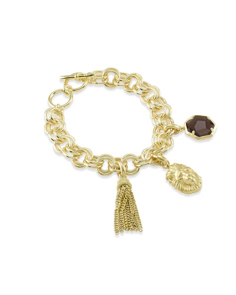 Fierce Charm Bracelet Set in Gold | Kendra Scott