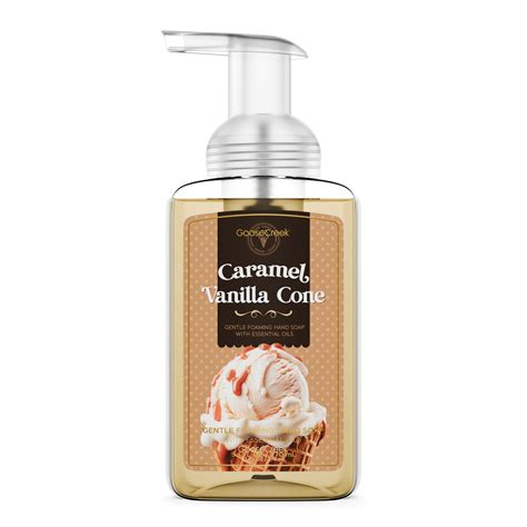 Caramel Vanilla Cone Lush Foaming Hand Soap 91 Fl Oz Goose Creek Candle