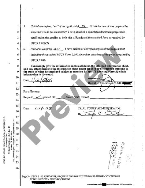 Oregon Motion And Order To Show Cause With Regard To Temporary Custody