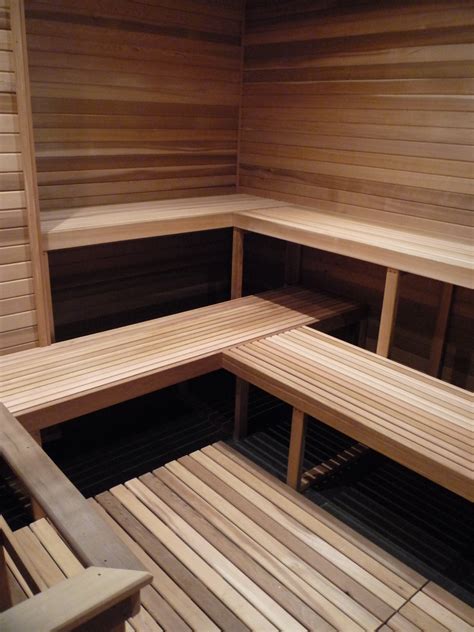 Epic Cedar Sauna Benches Cedarbrook Sauna Steam