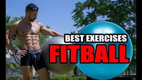 Los Mejores Ejercicios Funcionales Con Fitball Para Hacer En Casa Fitball Exercises Youtube