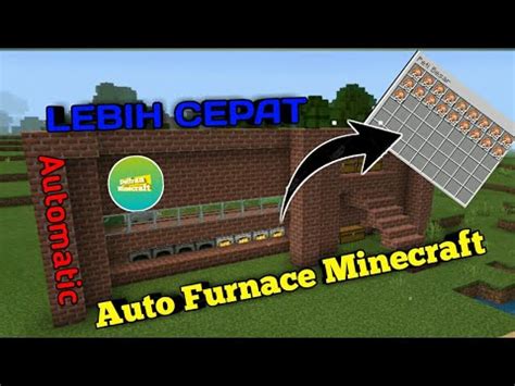 CARA MEMBUAT AUTO FURNACE MINECRAFT INDONESIA YouTube