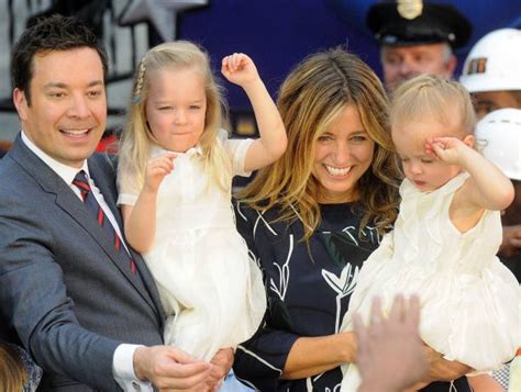 The Tonight Show Host Jimmy Fallon and his super adorable family