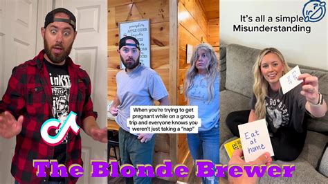 Funny The Blonde Brewer Tiktok Best Jaron Maggie Tiktok Couple