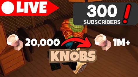 Grinding Knobs In Roblox Doors 300 Subs🥳 Youtube